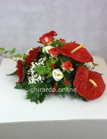 Centrotavola asimmetrico