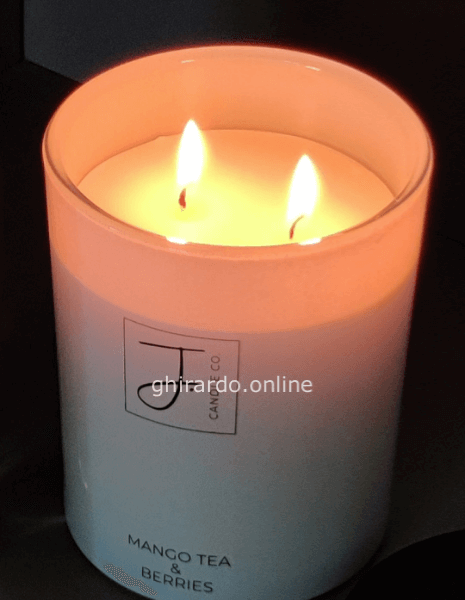 J. Candle Co. Candela 430 Gr. Grapefruit & Mimosa (BIANCO)