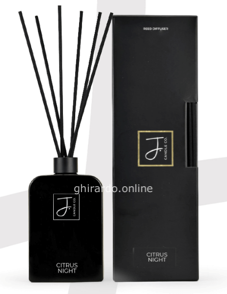 J. Candle Co. Diffusore 200ml.  Grapefruit & Mimosa (BIANCO)